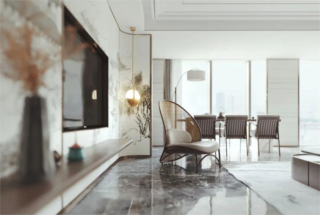 【夢居】不一樣的中式客廳裝修，耐看！