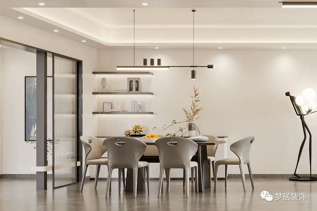 【夢居裝飾】134㎡現(xiàn)代簡約風(fēng)寬敞家，自在生活方式！