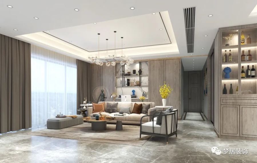 【夢居】家里裝修，客廳燈光怎樣設(shè)計(jì)？