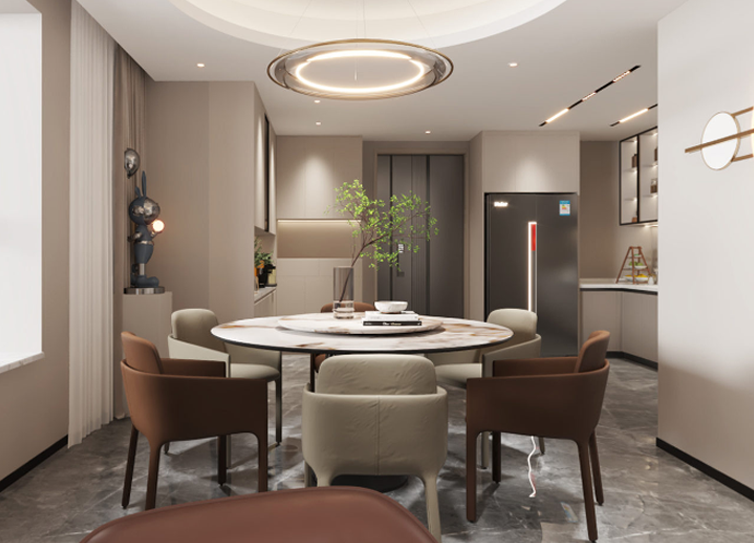 【夢居】162平簡約挑高復(fù)式，尋得生活的平衡與和諧。