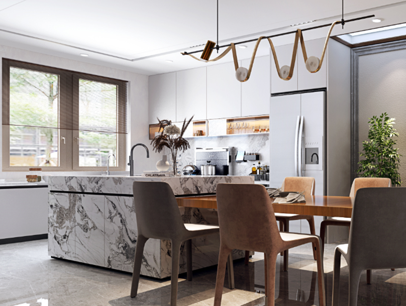 【夢居】八個廚房高顏值搭配，照著裝不翻車