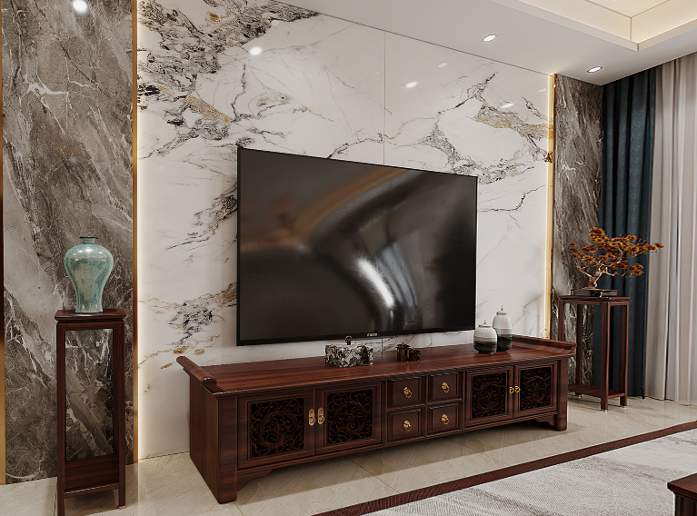 【夢居】135㎡中式設計，清雅含蓄，悅目芳華。