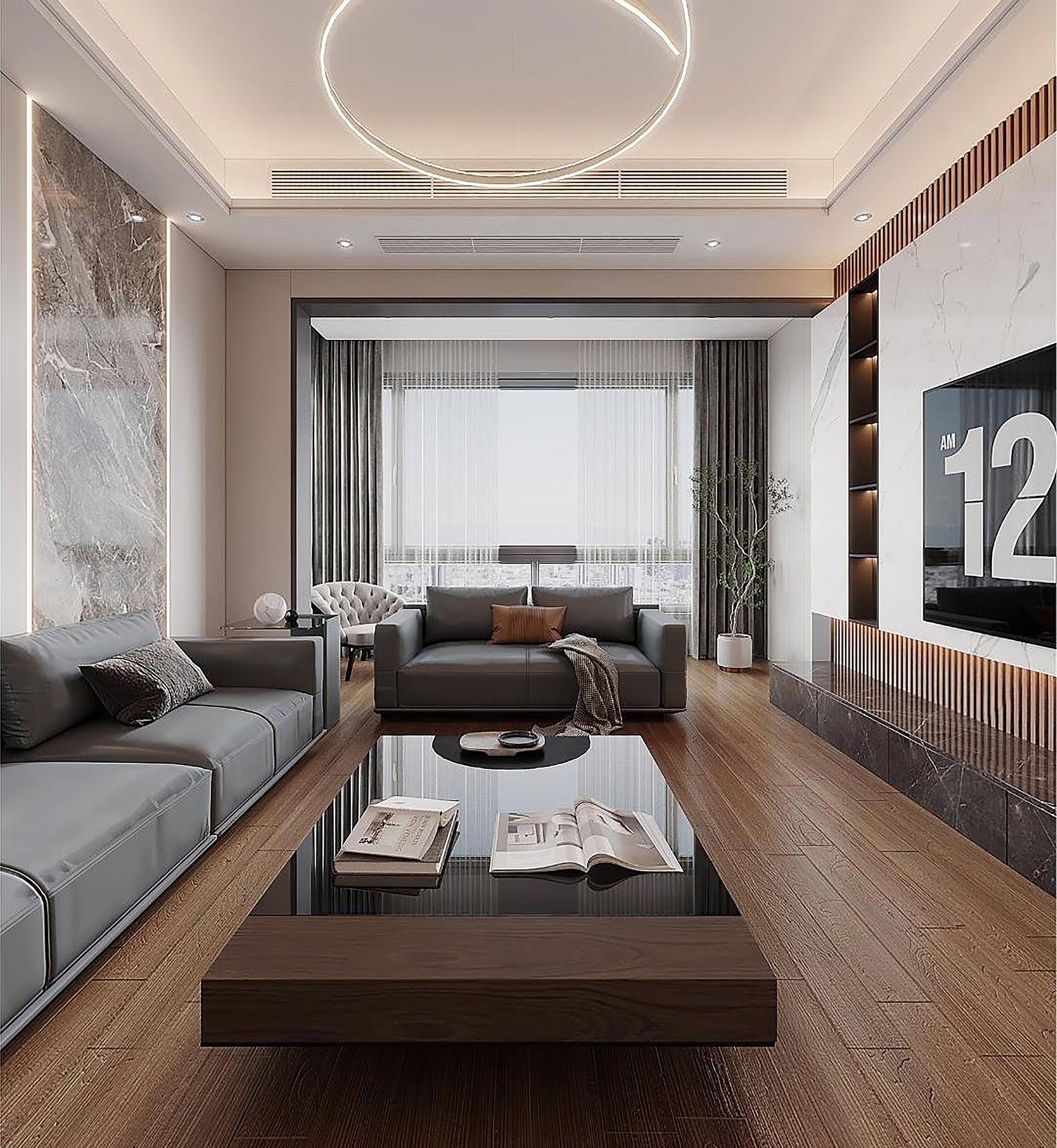 輕奢有度，浪漫剛好—棕櫚彩虹