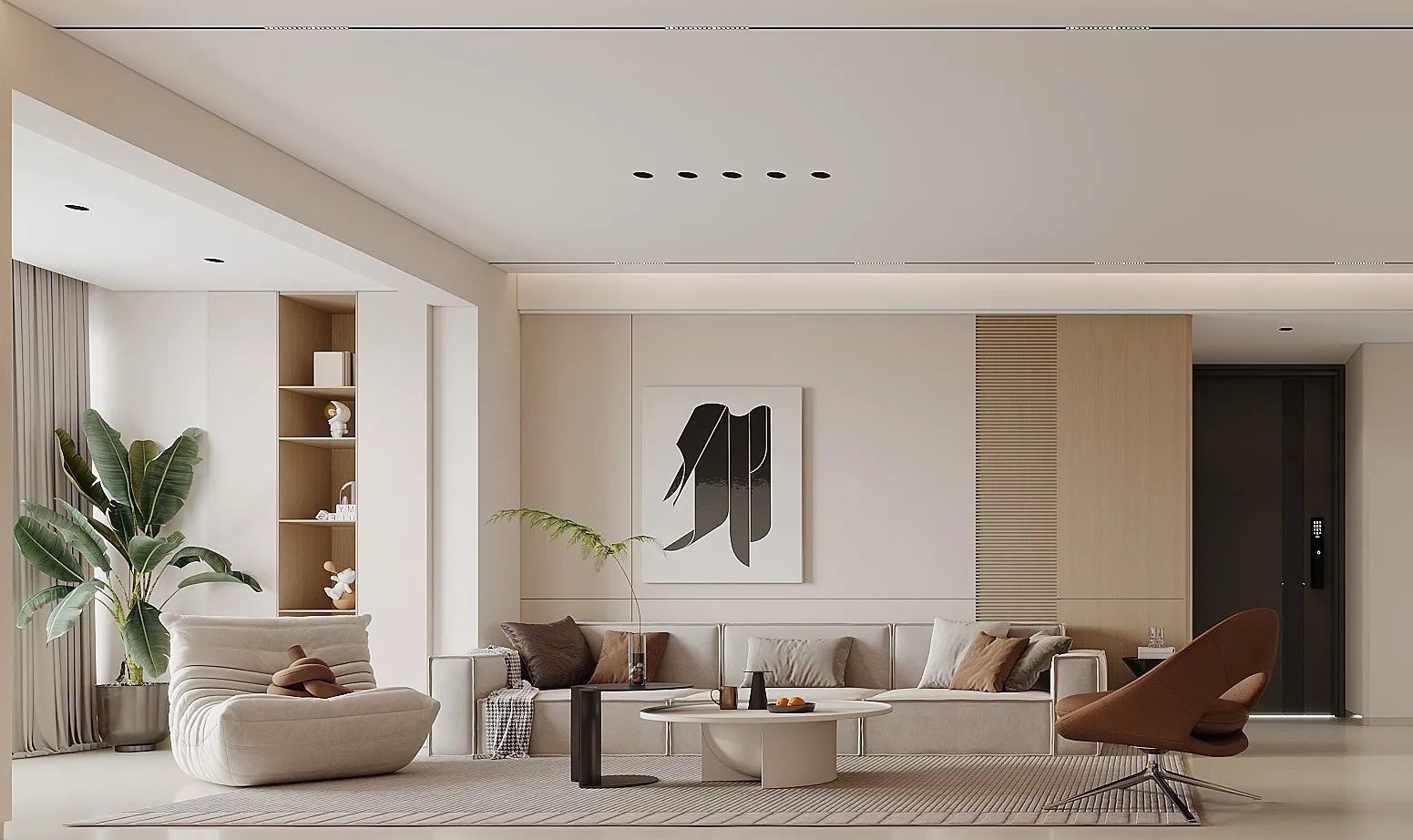 【夢(mèng)居】175㎡奶油風(fēng)，在治愈色彩中增添沉穩(wěn)與精致！