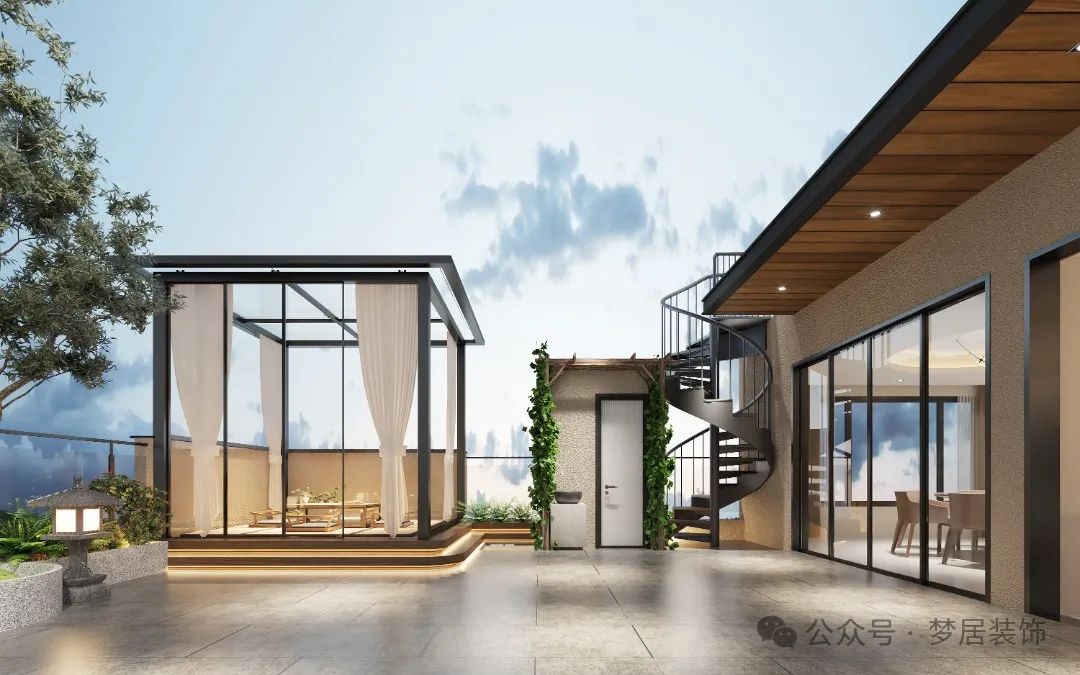 【夢(mèng)居】460㎡私人墅宅，邂逅都市里的空中花園。