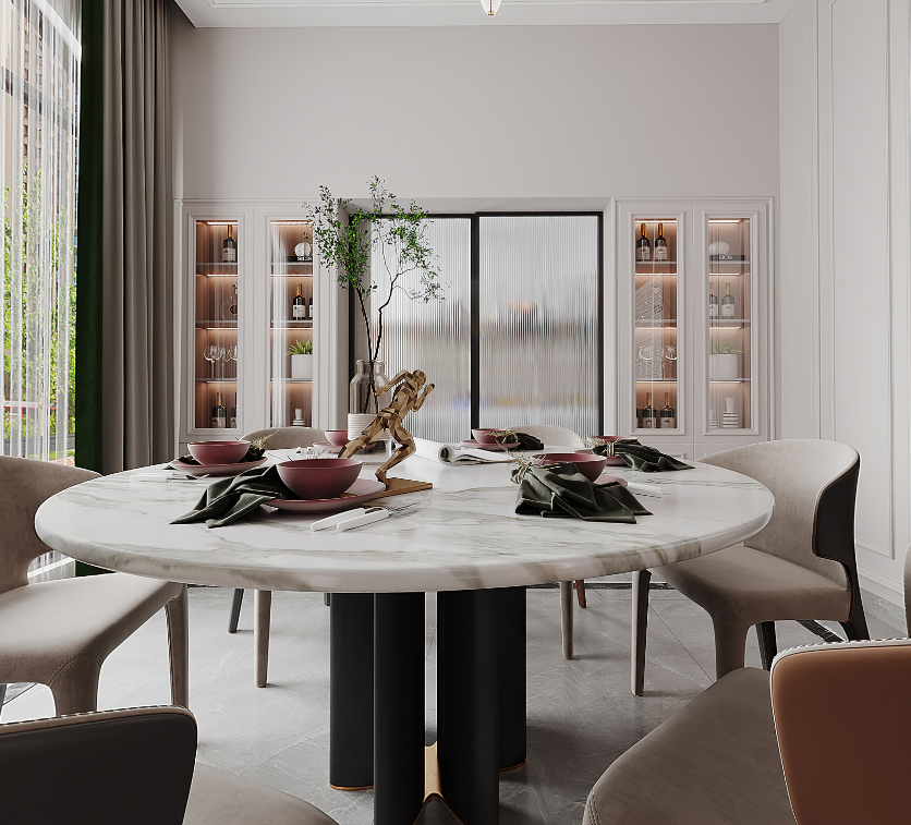 【夢居】387㎡簡約法式別墅，法式浪漫風(fēng)情滿滿！