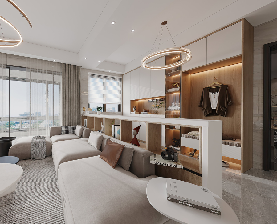 夢(mèng)居&裝修設(shè)計(jì) | 123㎡現(xiàn)代簡(jiǎn)約風(fēng)，生活向慢，棲心向簡(jiǎn)。