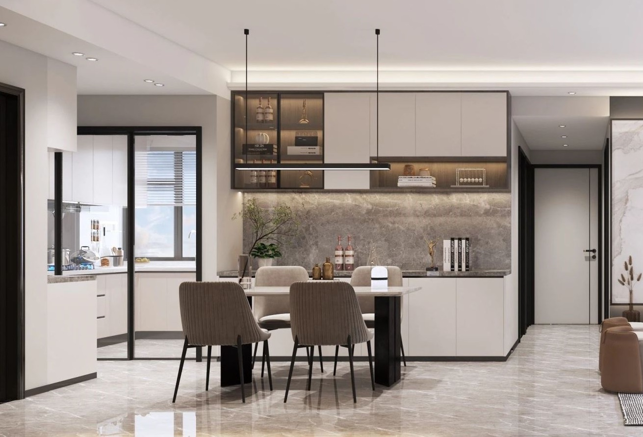 【夢(mèng)居】109㎡三居室裝修|中性基調(diào)下覓得舒適自在的家。