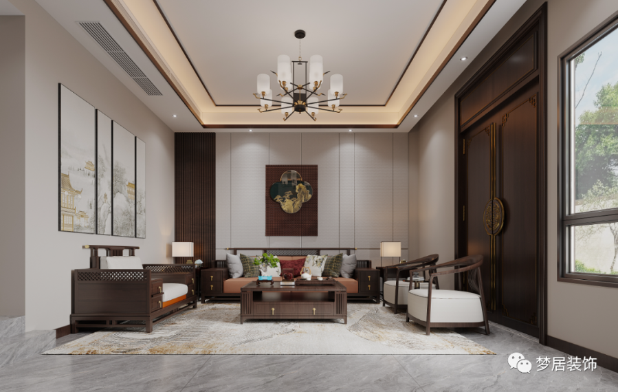 【夢居】300+㎡新中式別墅設(shè)計(jì)，現(xiàn)代東方隱奢美學(xué)！