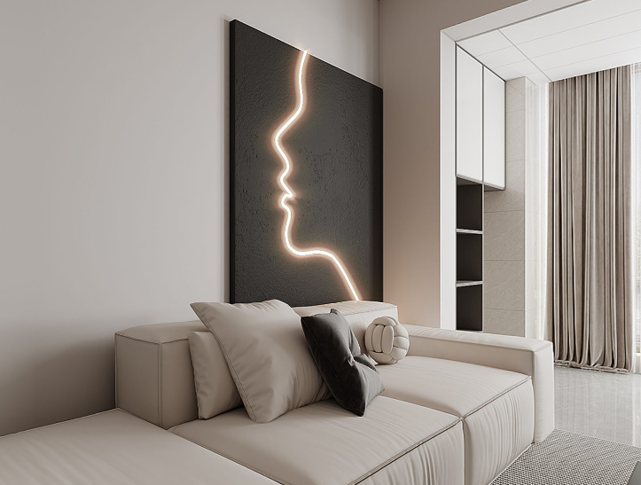 夢居&裝修設(shè)計 | 87㎡黑白灰極簡「裝修范本」！顏值太能打了！