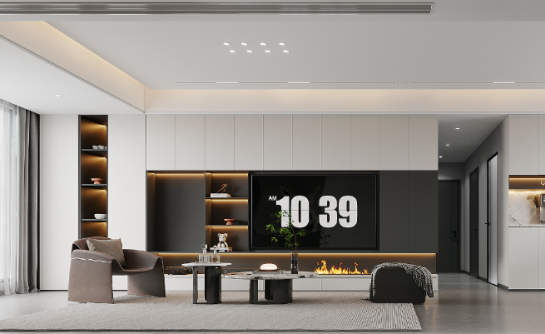 夢居&裝修設(shè)計 | 160㎡現(xiàn)代大平層，裝出高級時尚感。