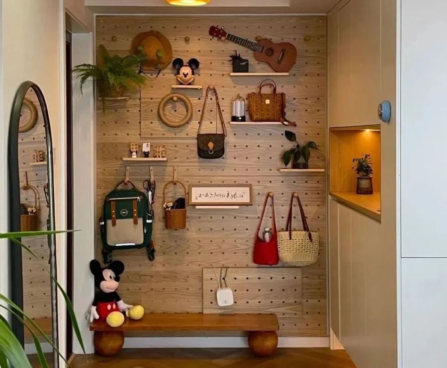 夢居&裝修設計 | 設計新思路，玄關這么裝絕了！鄰居看到都夸好！