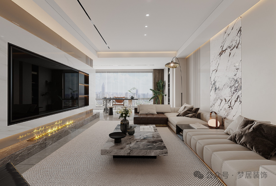 夢居&裝修設計 | 174㎡意式極簡，打造現代輕奢的品質生活。