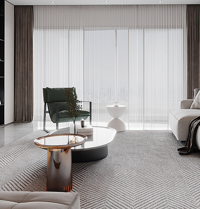 夢居&裝修設(shè)計(jì) | 243㎡現(xiàn)代輕奢混搭設(shè)計(jì)，藏著對(duì)生活的不將就。