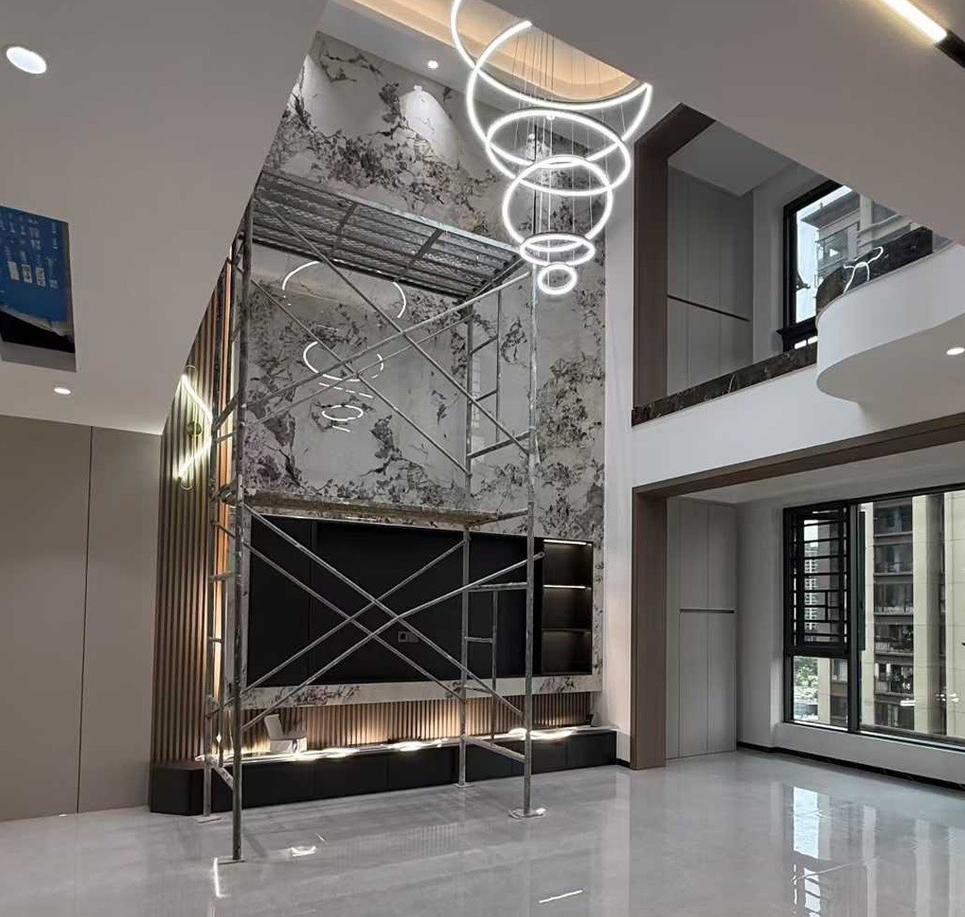 意式輕奢復(fù)式樓完工